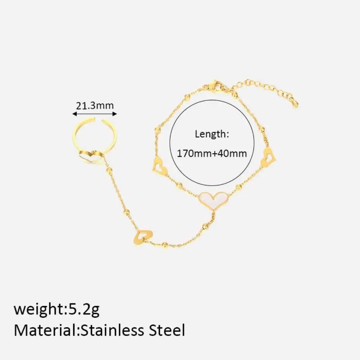 18K Gold - Plated Chain Bracelet - SmileBen