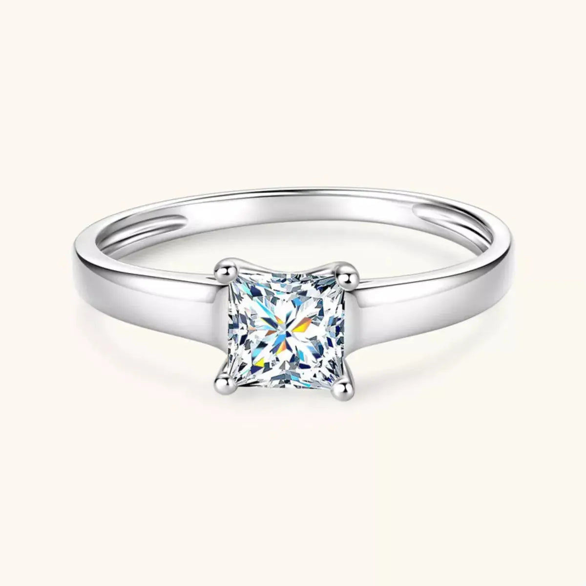 Silver-Plated Minimalist Ring - SmileBen