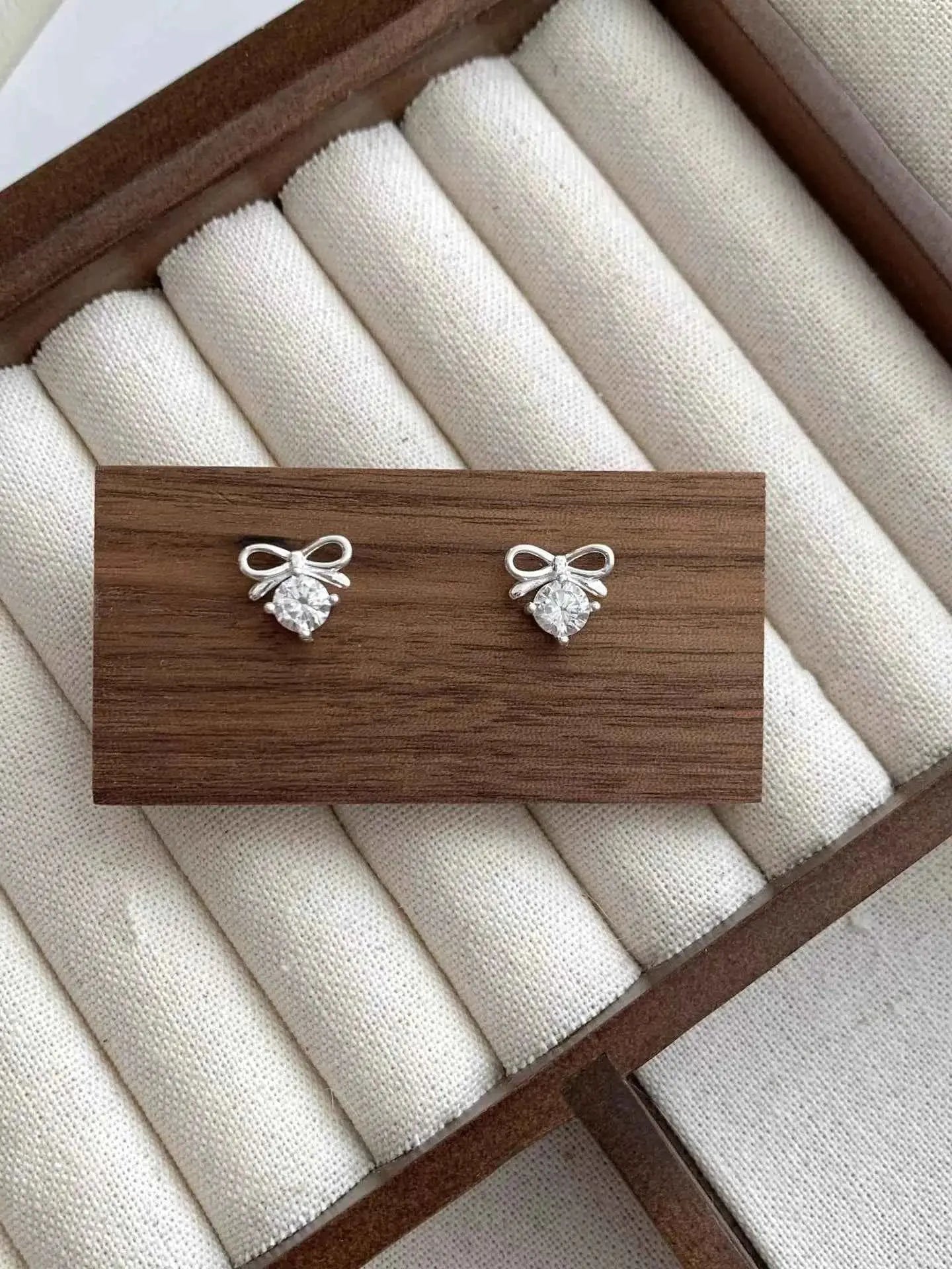 Bowknot Stud Earrings