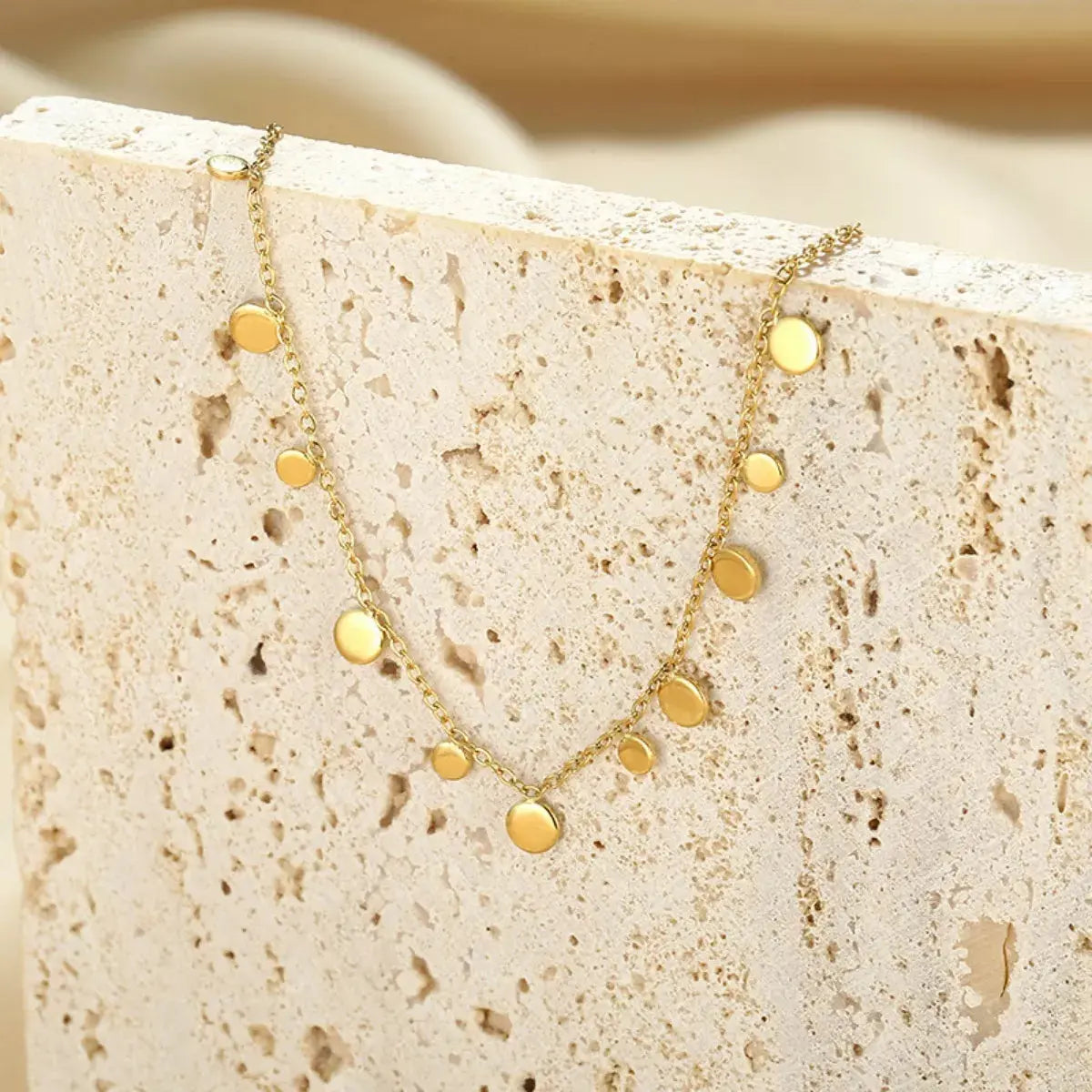 18K Gold-Plated Charm Bracelet - SmileBen