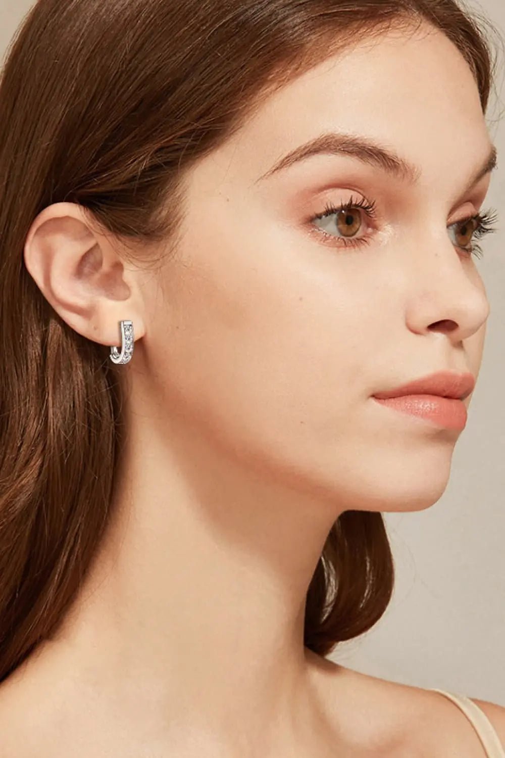 1 Carat Moissanite 925 Sterling Silver Earrings - SmileBen