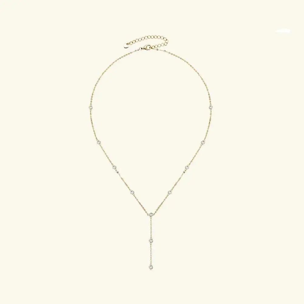 1.1 Carat Moissanite 925 Sterling Silver Necklace - SmileBen