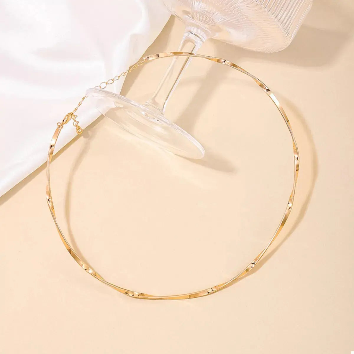 18K Gold-Plated Minimalist Necklace - SmileBen