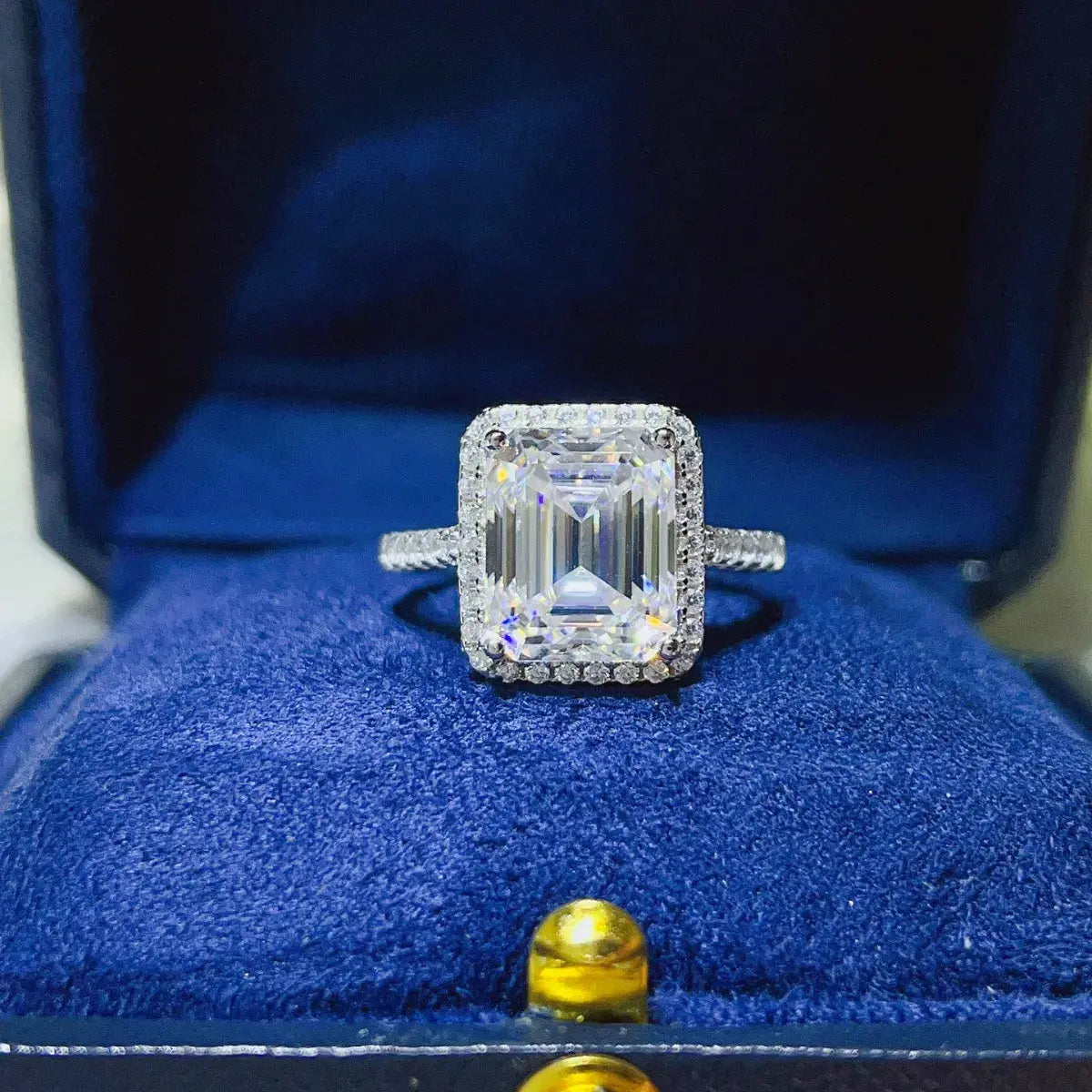 5 Carat Moissanite 925 Sterling Silver Ring - SmileBen