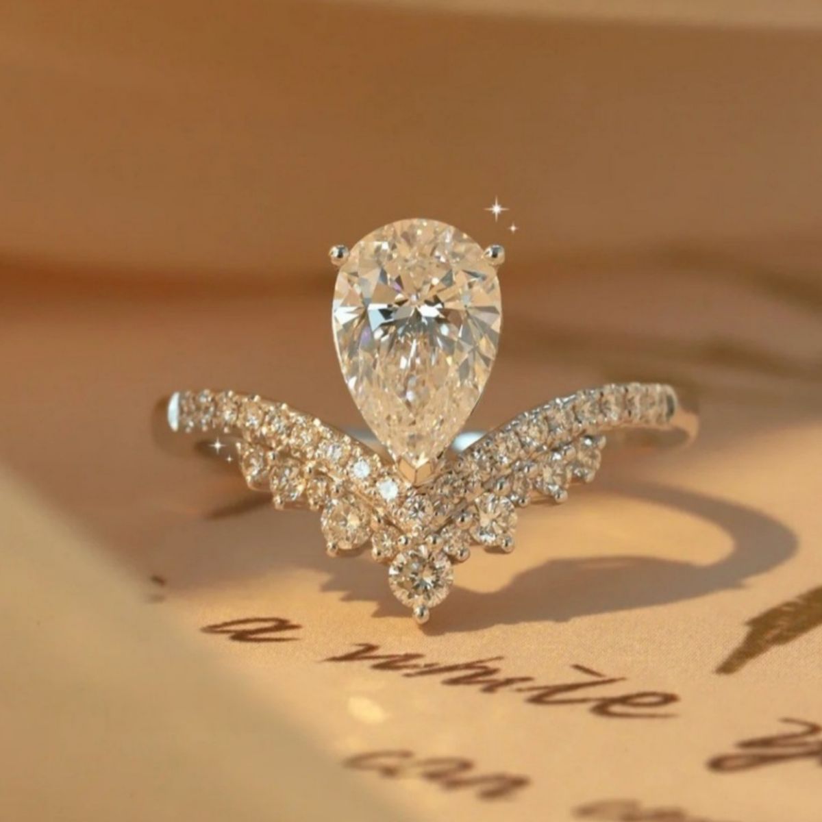 1.5 Carat Moissanite Sterling Silver Ring 925 Fine Jewelry - SmileBen