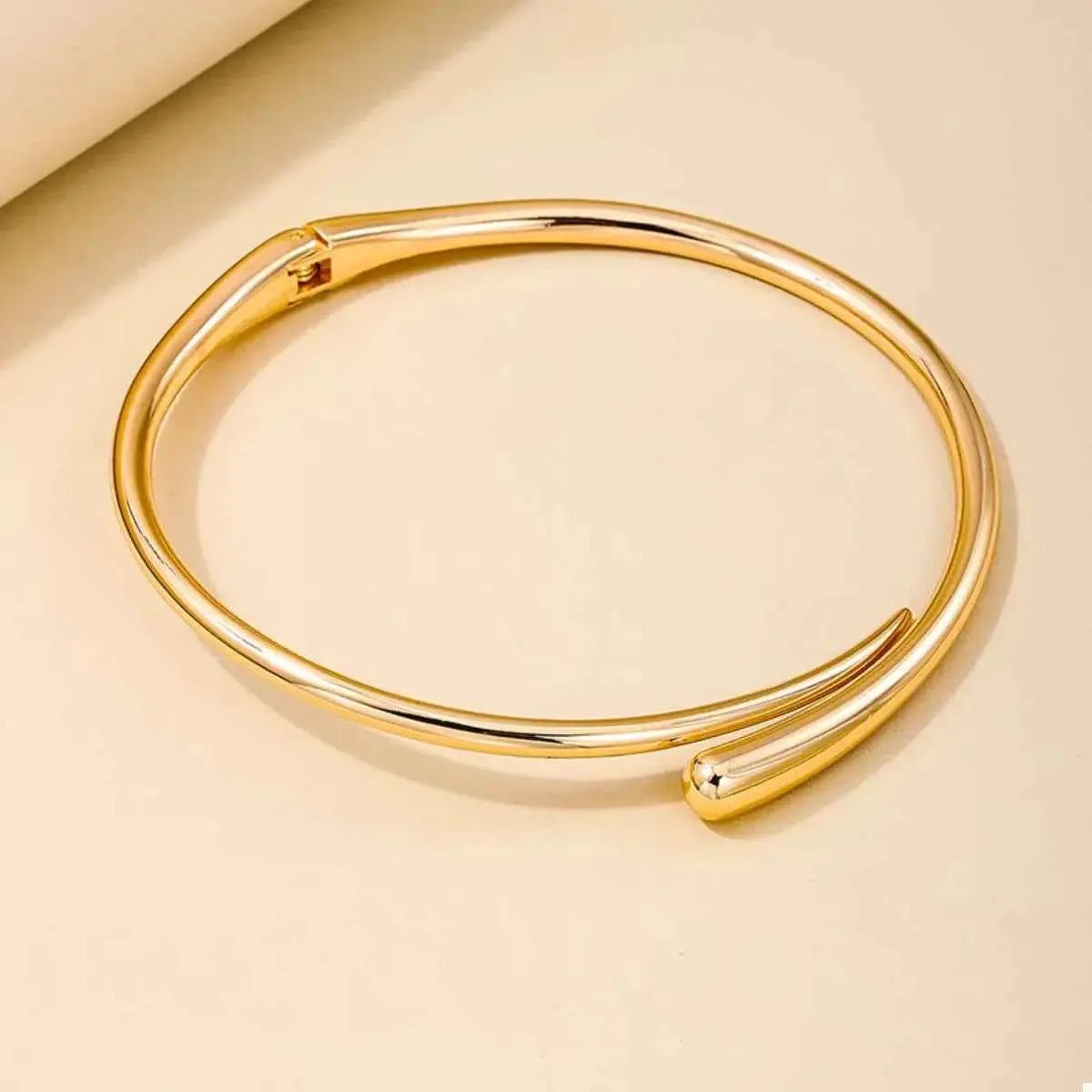 18K Gold - Plated Alloy Adjustable Necklace - SmileBen