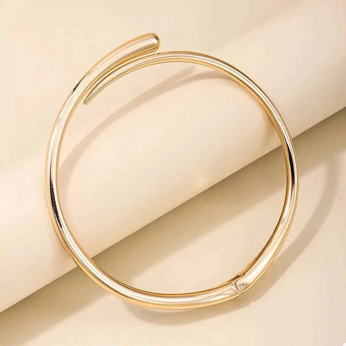 18K Gold - Plated Alloy Adjustable Necklace - SmileBen