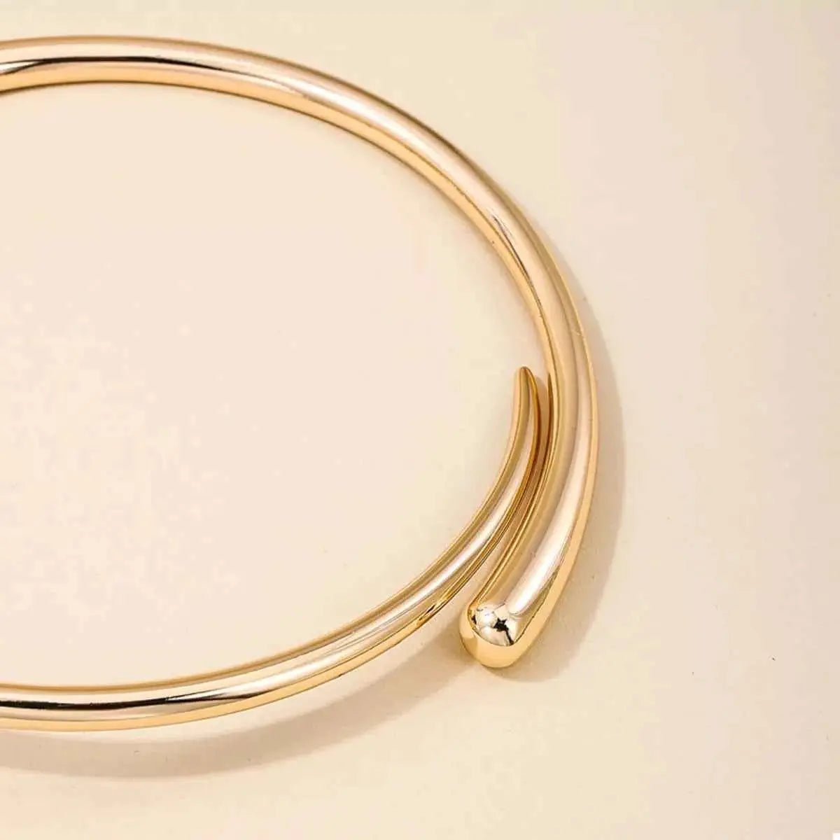18K Gold - Plated Alloy Adjustable Necklace - SmileBen