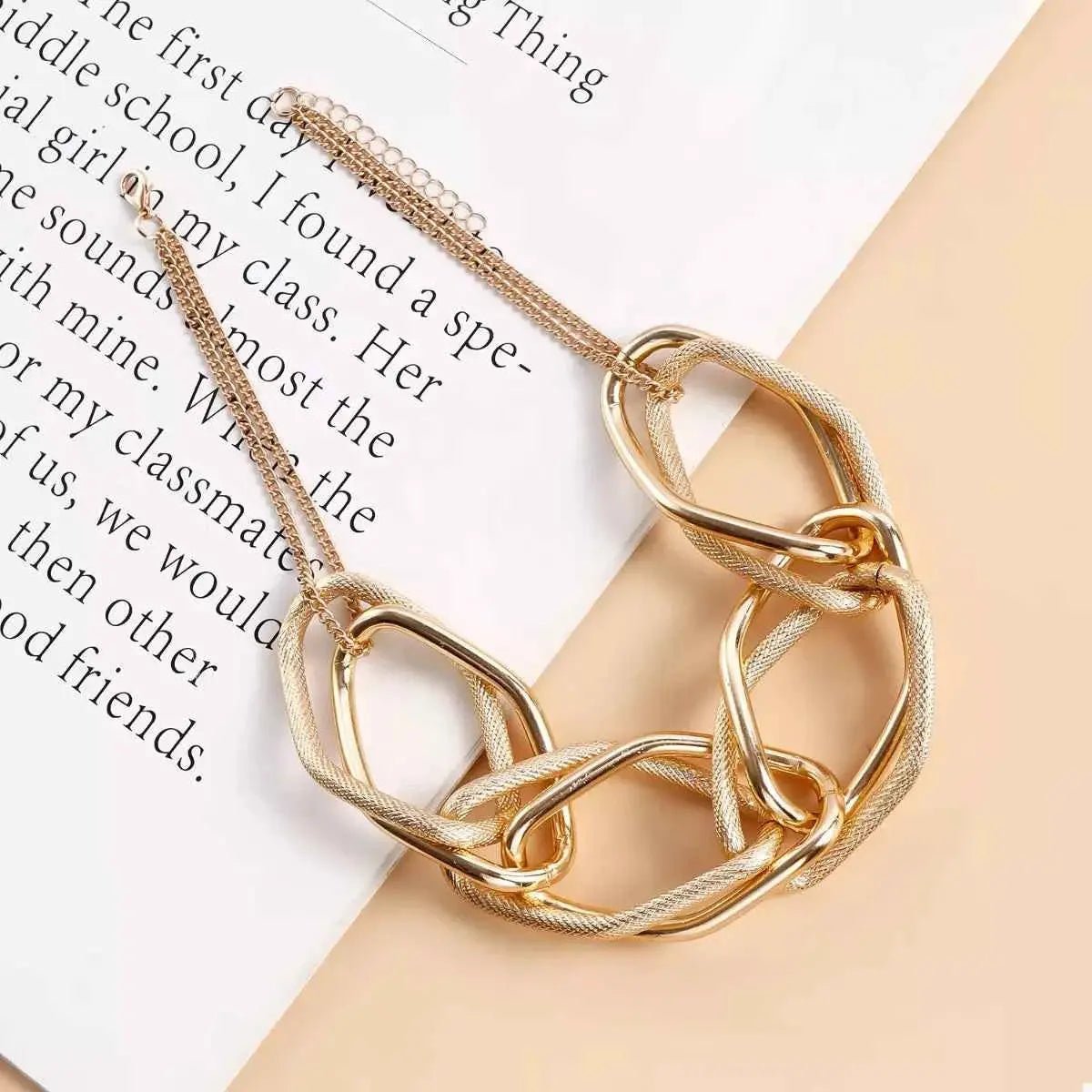18K Gold - Plated Chain Necklace - SmileBen