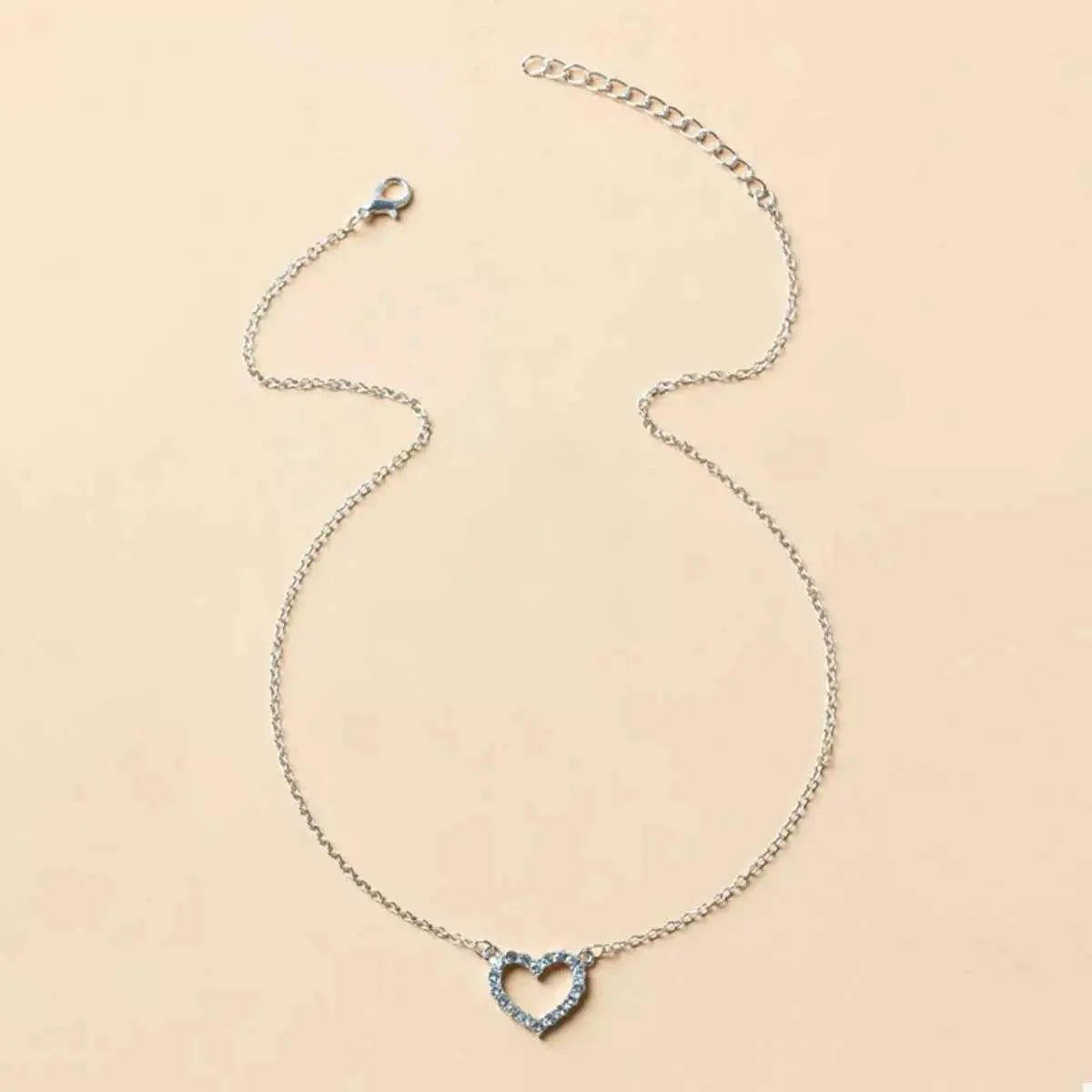 18K Gold - Plated Heart Necklace - SmileBen