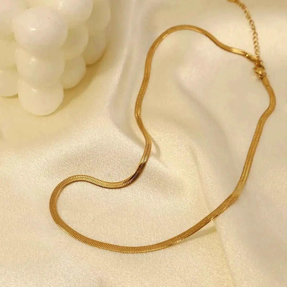 18K Gold - Plated Necklace - SmileBen