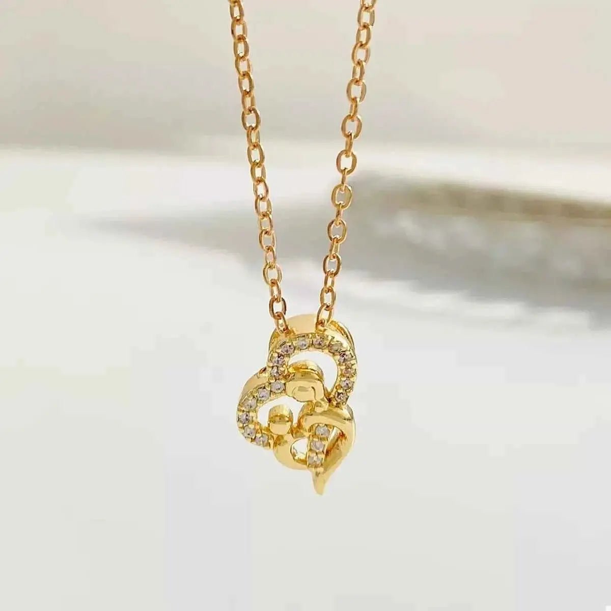 18K Gold - Plated Pendant Necklace - SmileBen