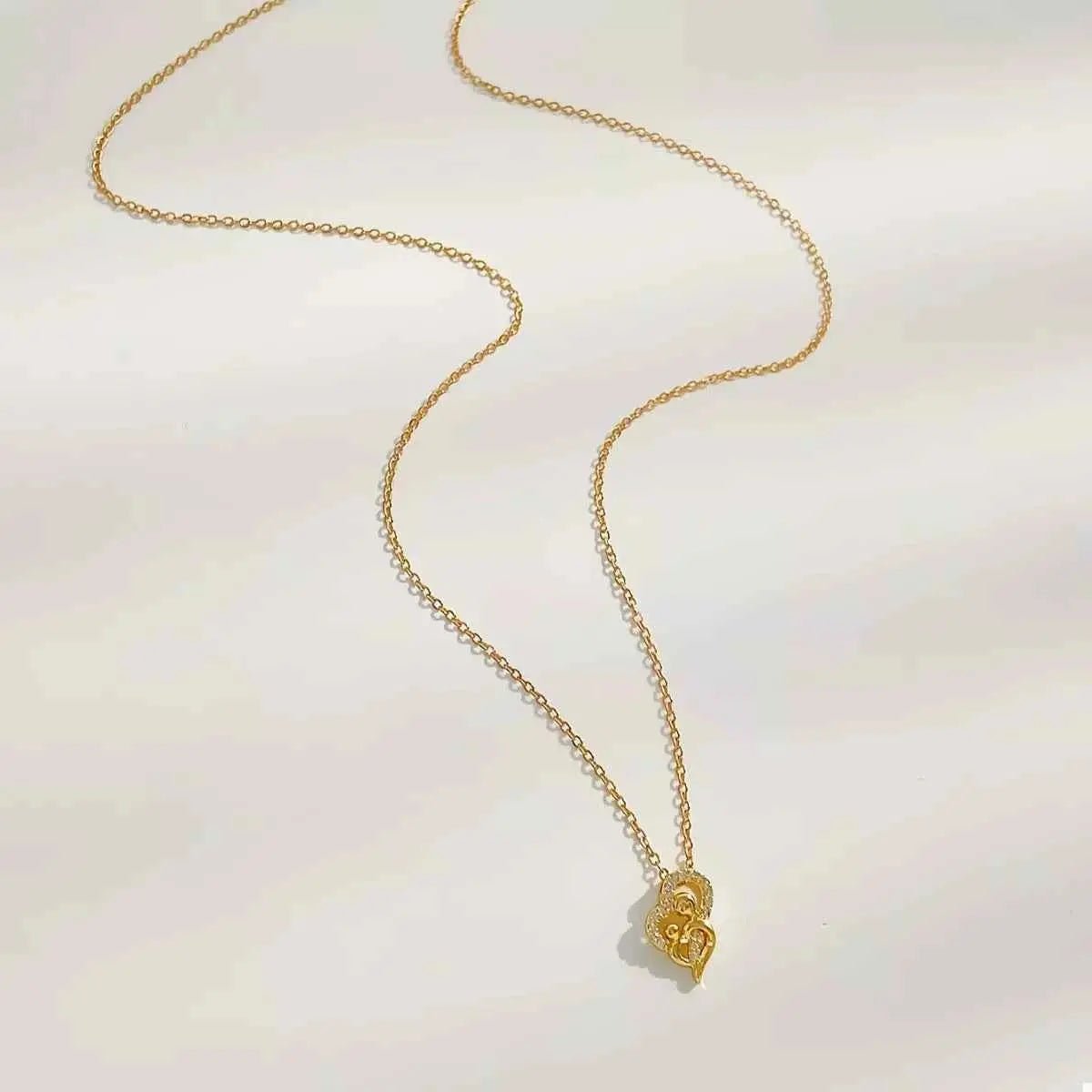 18K Gold - Plated Pendant Necklace - SmileBen