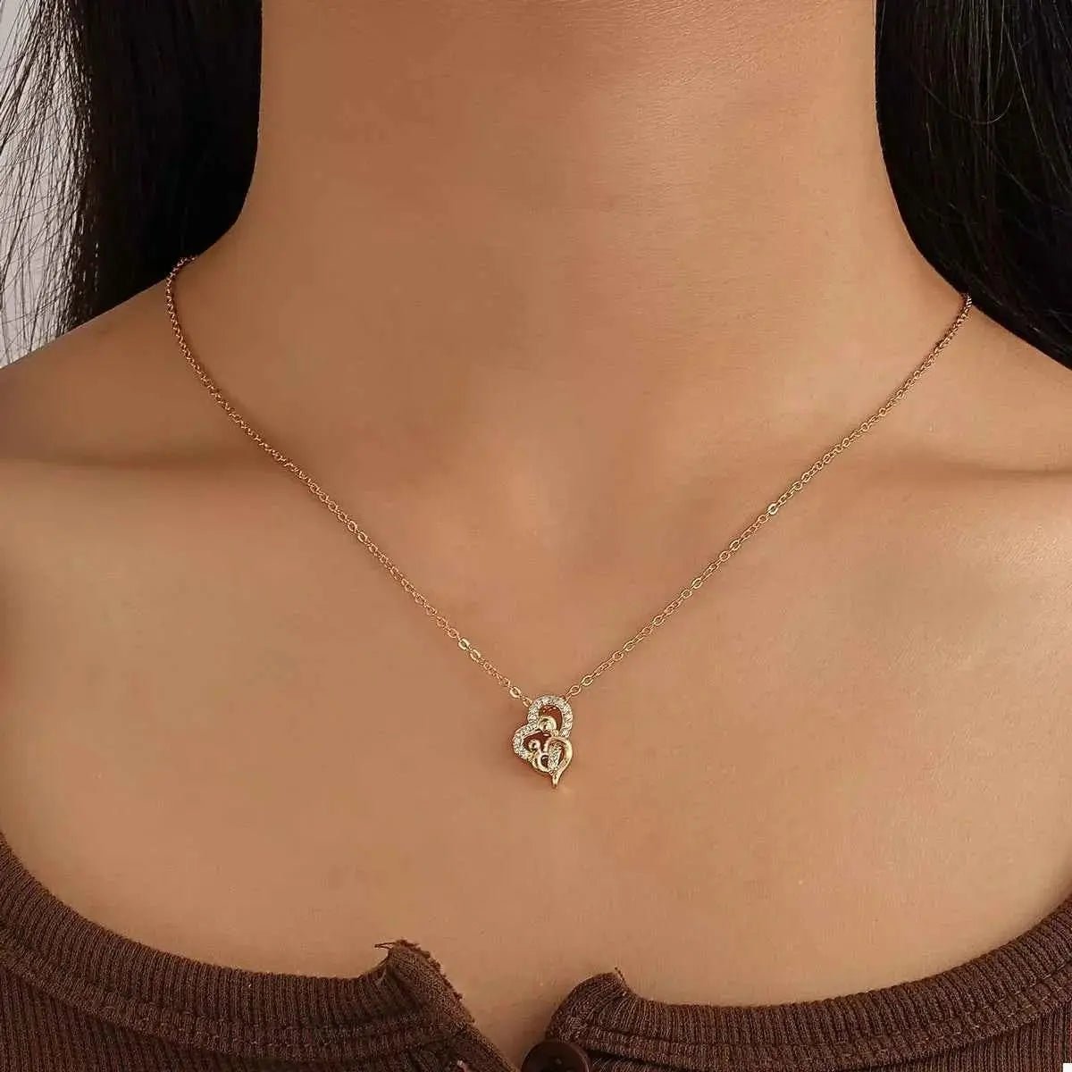 18K Gold - Plated Pendant Necklace - SmileBen