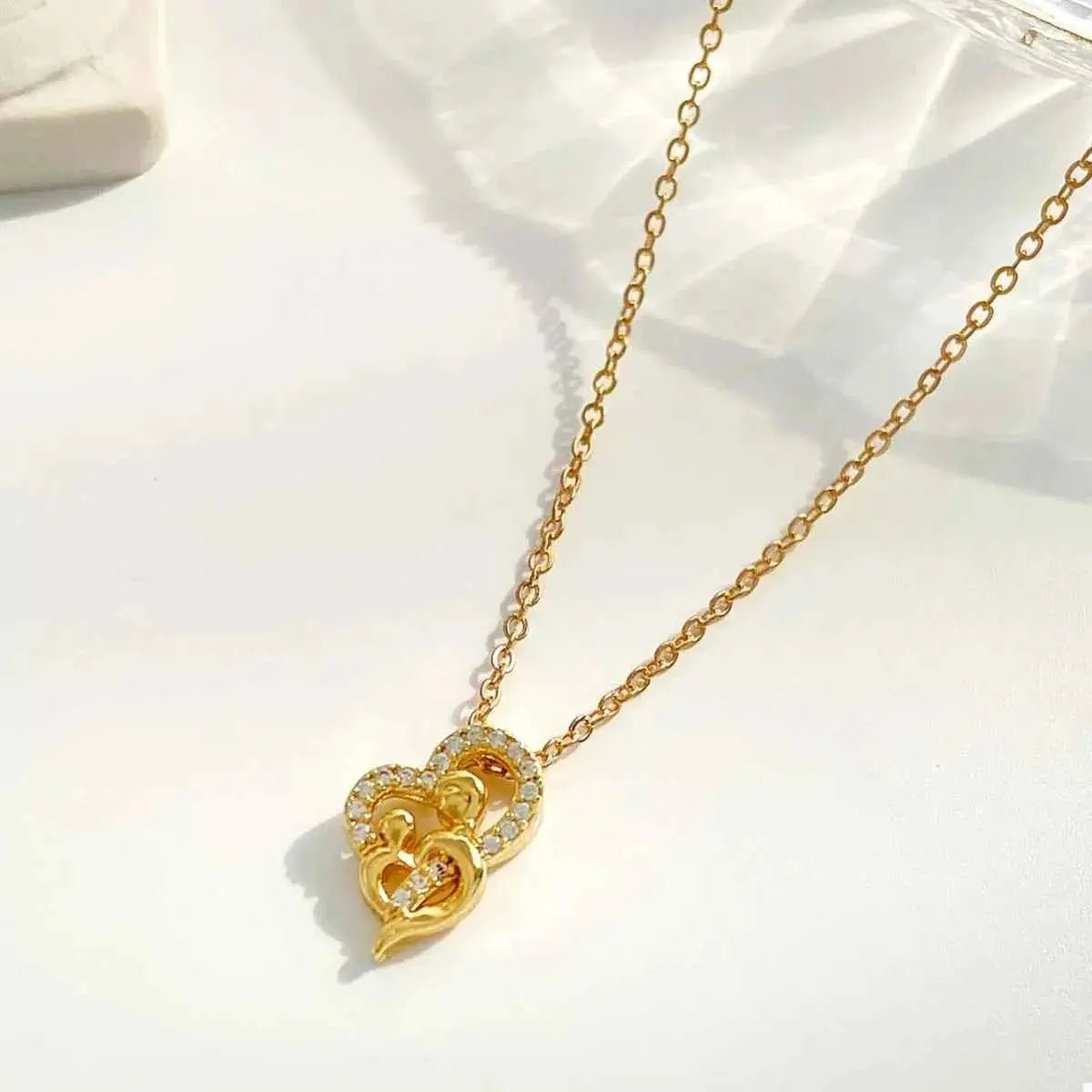 18K Gold - Plated Pendant Necklace - SmileBen