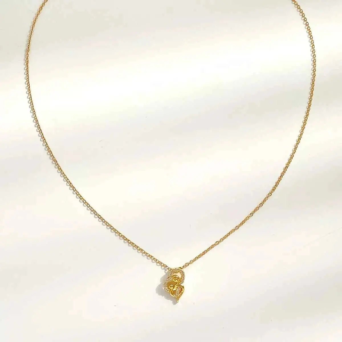 18K Gold - Plated Pendant Necklace - SmileBen