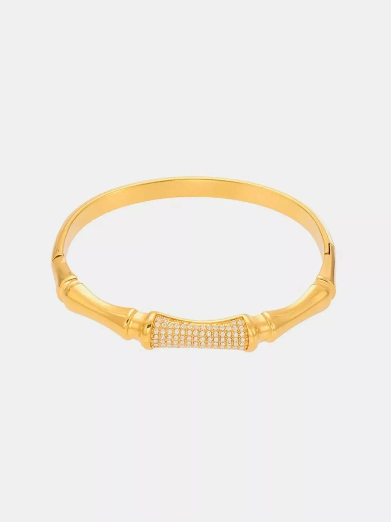 18K Gold - Plated Zircon Bracelet - SmileBen