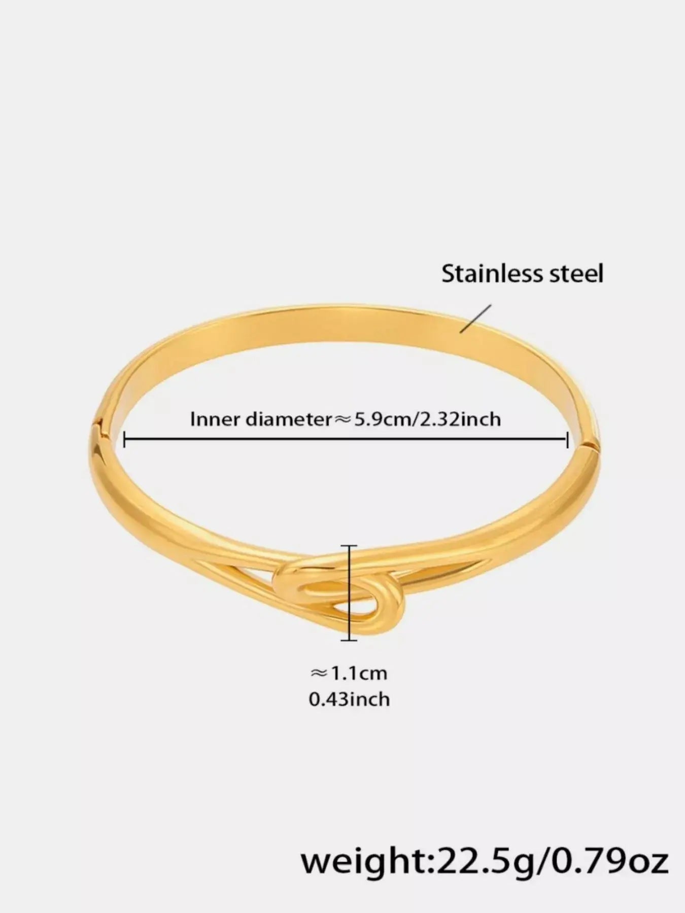 18K Gold - Plated Zircon Bracelet - SmileBen