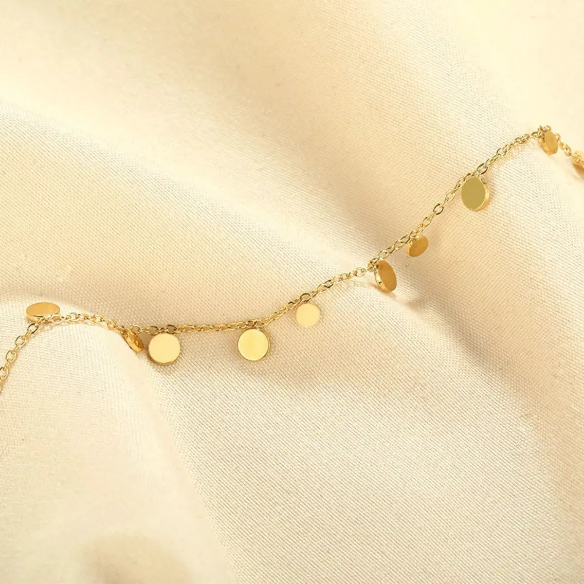 18K Gold-Plated Charm Bracelet - SmileBen