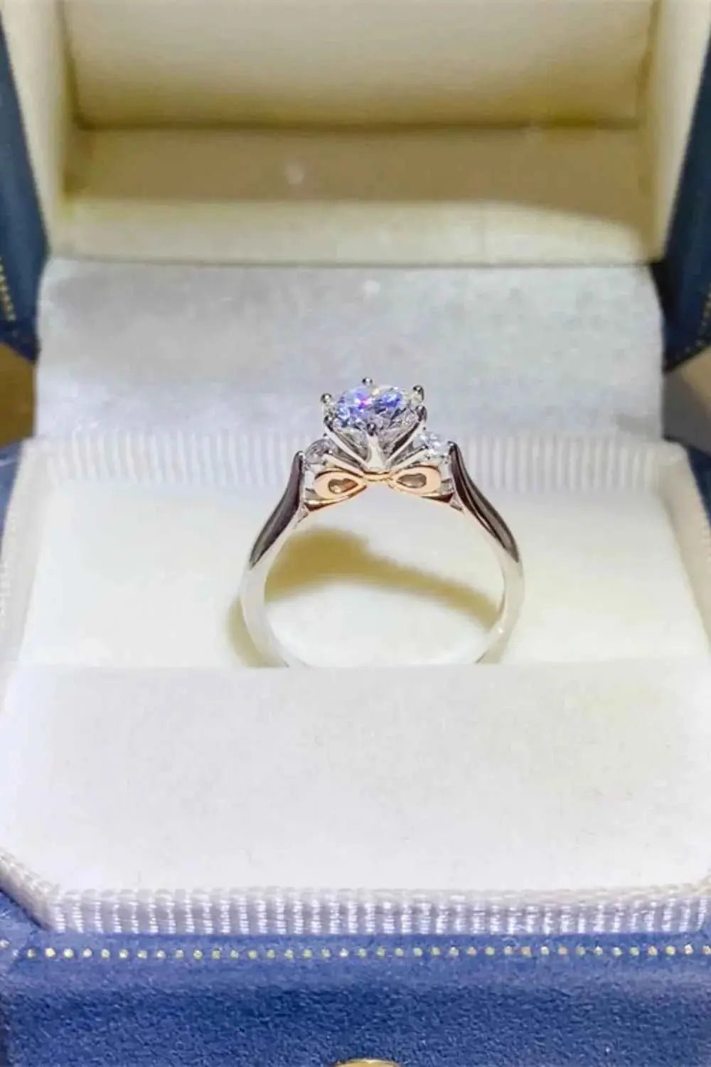 2 Carat Moissanite 925 Sterling Silver Ring - SmileBen