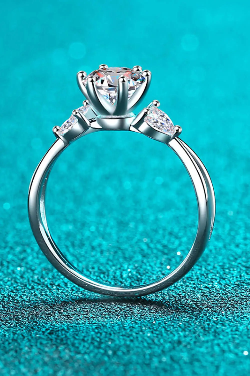 Come With Me 1 Carat Moissanite Ring - SmileBen