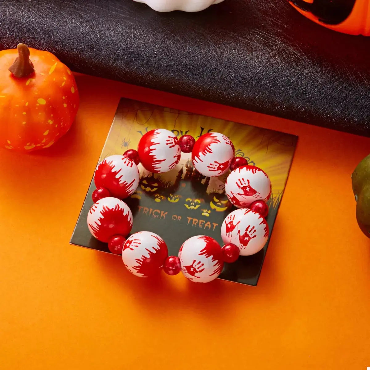 Halloween Necklace and Bracelet Jewelry Set - SmileBen