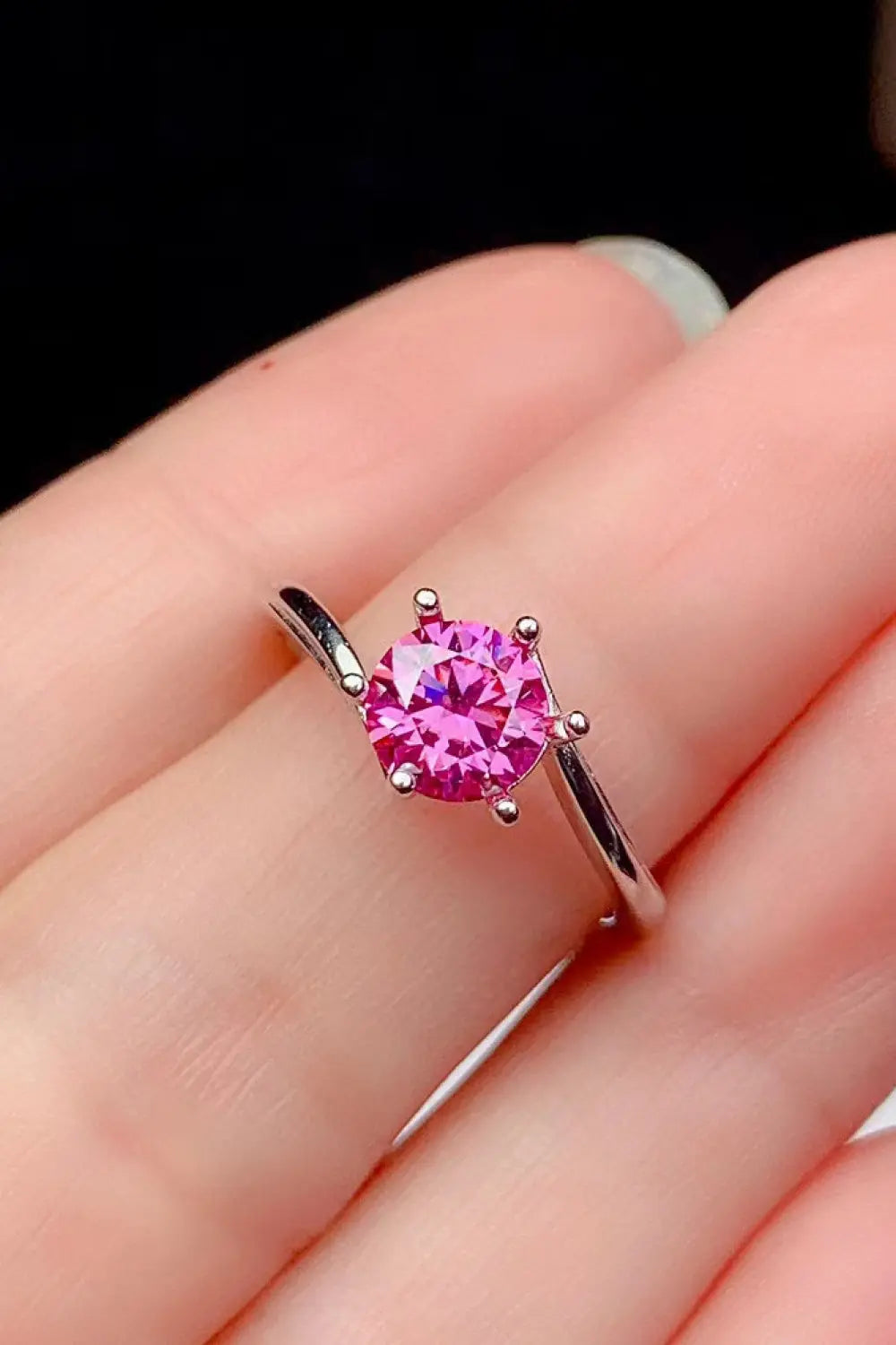 Can't Stop Your Shine 1 Carat Moissanite Ring - SmileBen