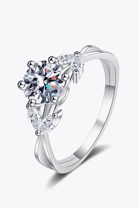 Come With Me 1 Carat Moissanite Ring - SmileBen