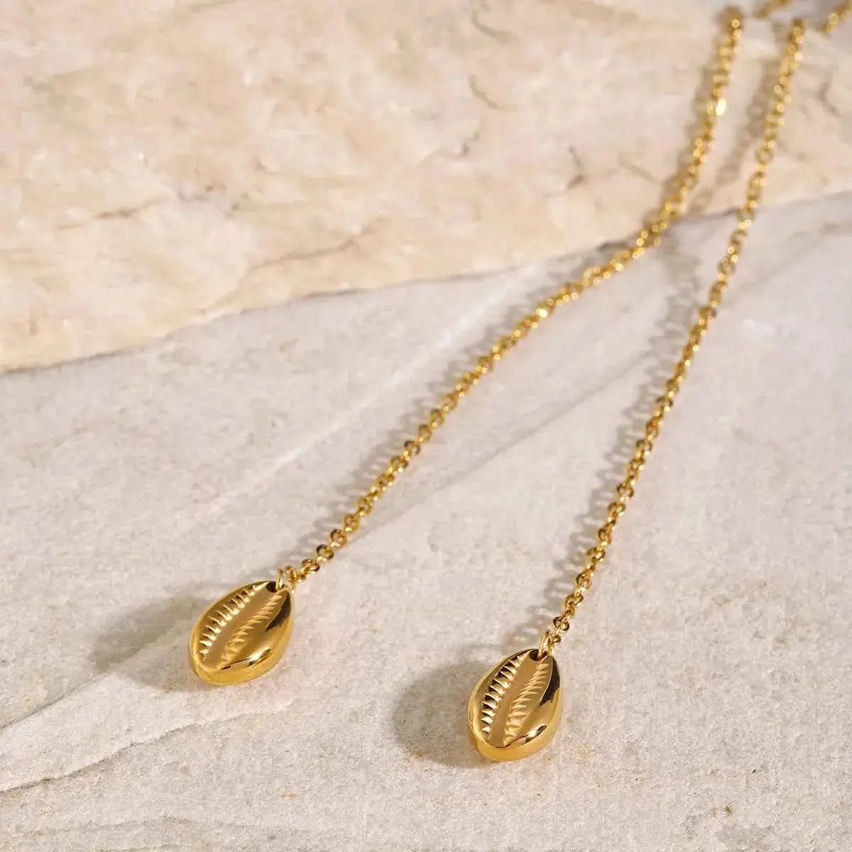 18K Gold-Plated Y-Shaped Necklace