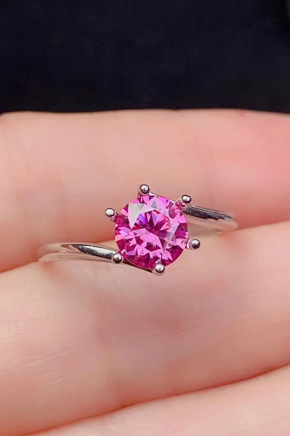 Can't Stop Your Shine 1 Carat Moissanite Ring - SmileBen