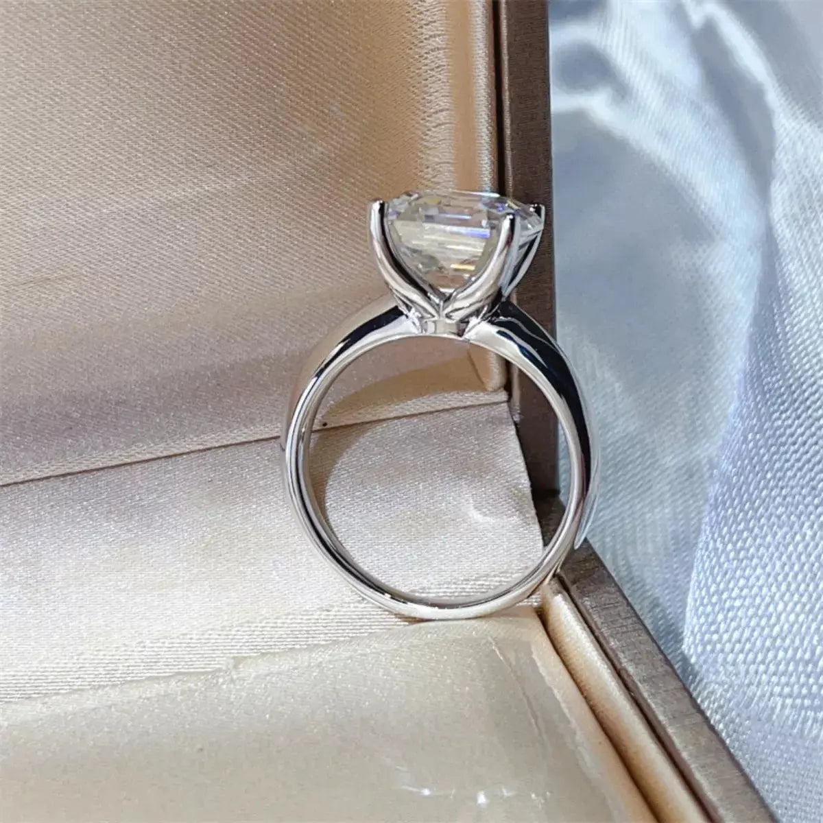 5 Carat Moissanite 925 Sterling Silver Ring - SmileBen