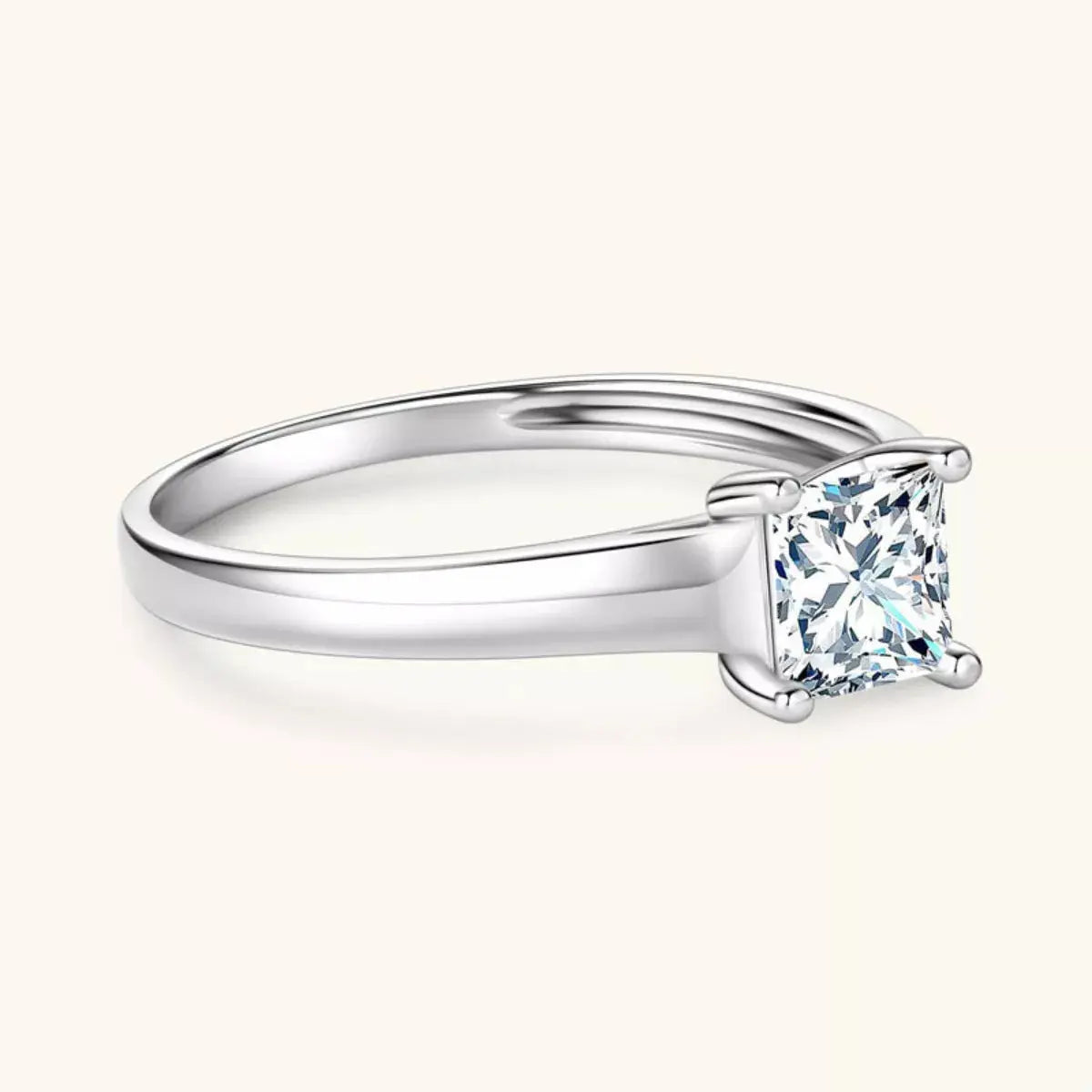 Silver-Plated Minimalist Ring - SmileBen
