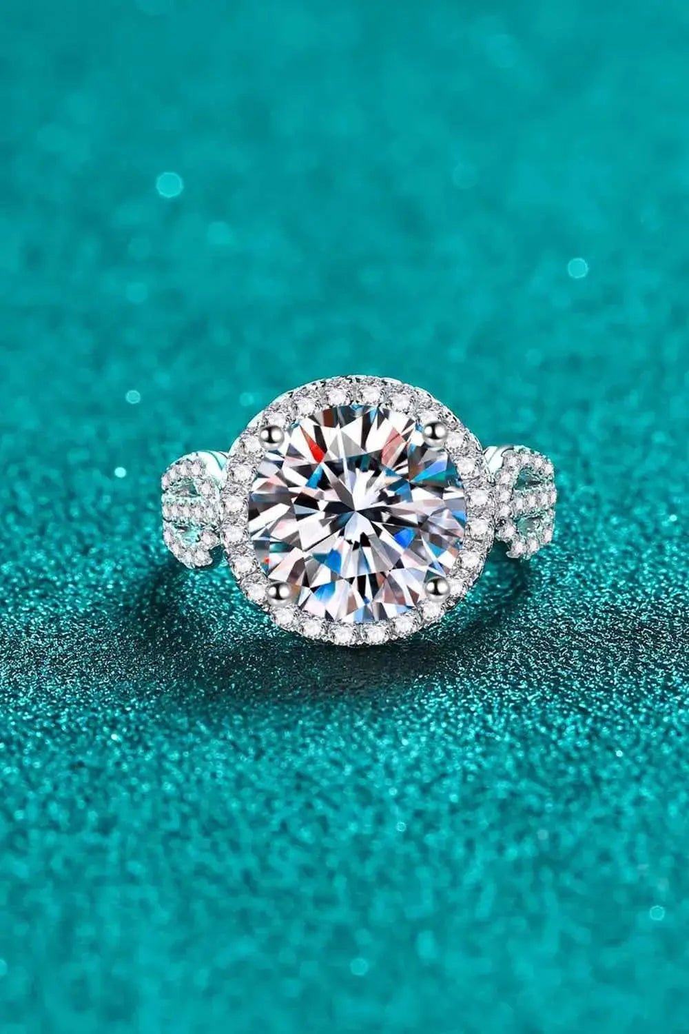 5 Carat Moissanite 925 Sterling Silver Ring - SmileBen