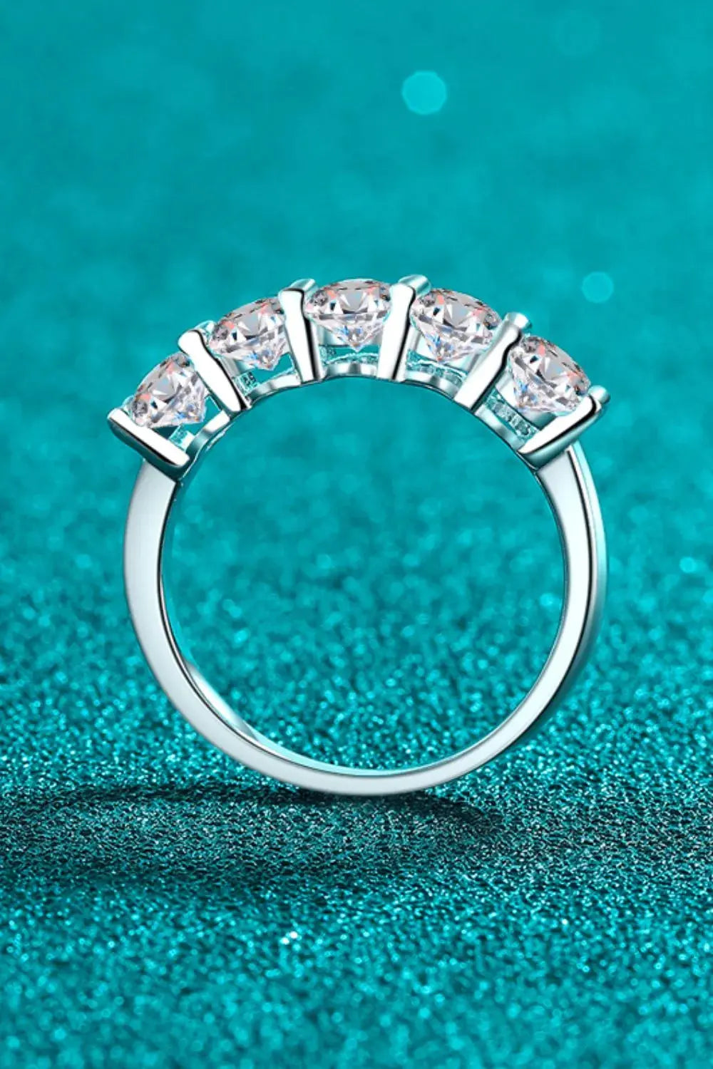 2.5 Carat Moissanite 925 Sterling Silver Ring - SmileBen