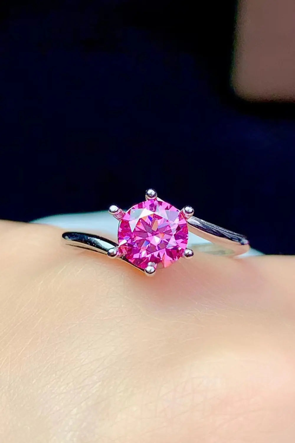 Can't Stop Your Shine 1 Carat Moissanite Ring - SmileBen