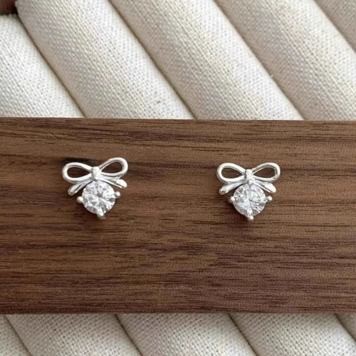 Bowknot Stud Earrings