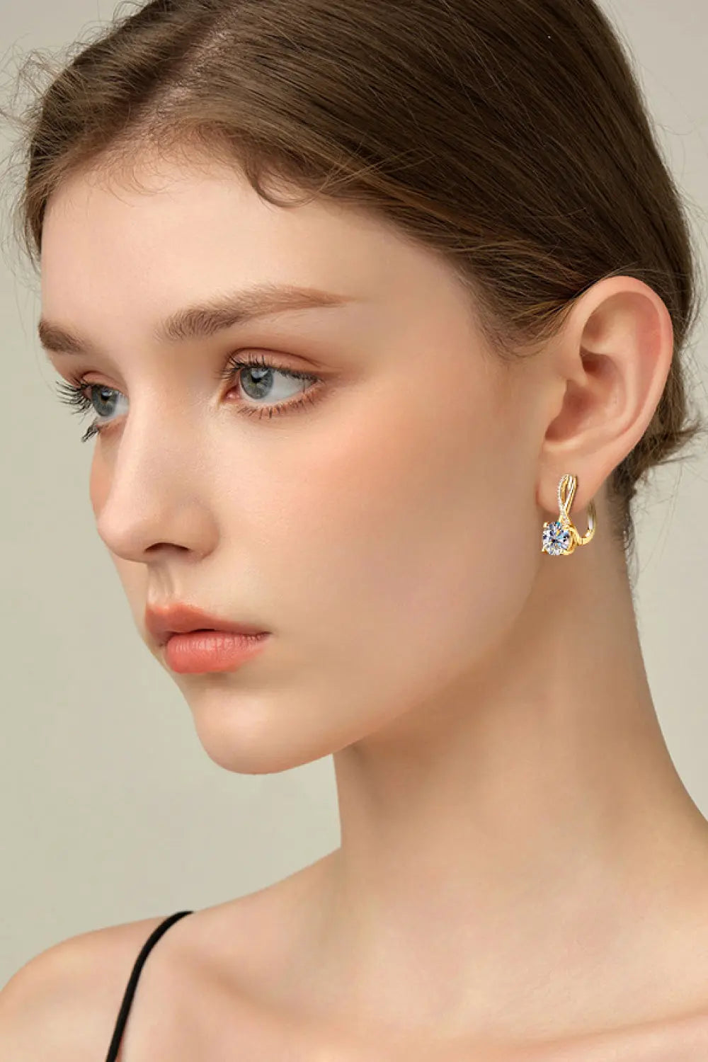 4 Carat Moissanite 925 Sterling Silver Earrings - SmileBen