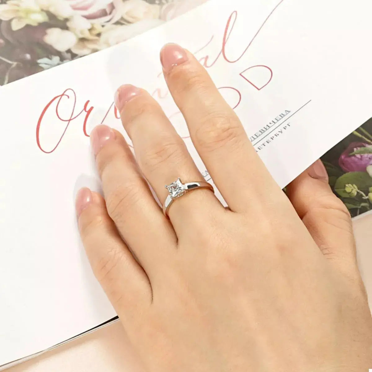 Silver-Plated Minimalist Ring - SmileBen