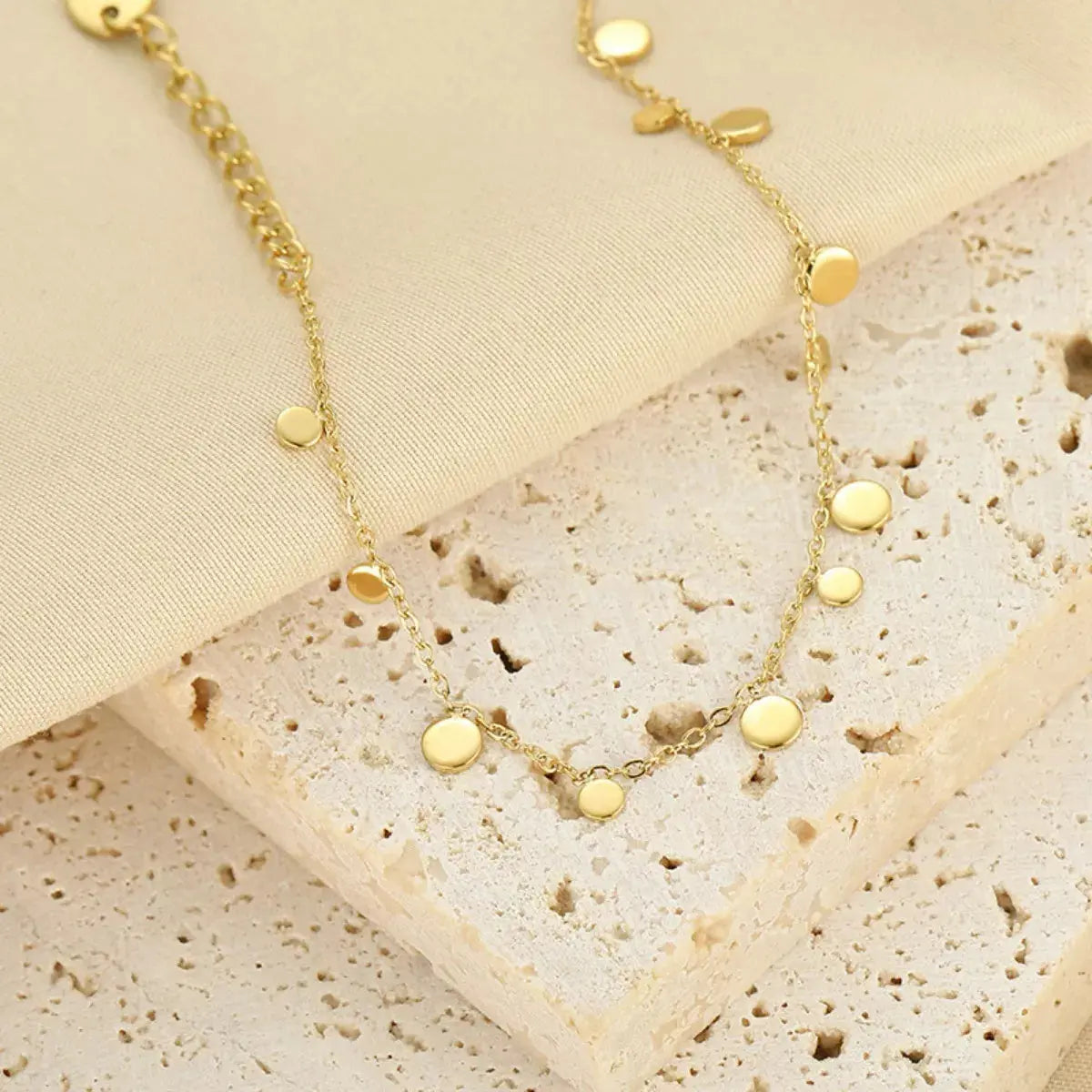 18K Gold-Plated Charm Bracelet - SmileBen