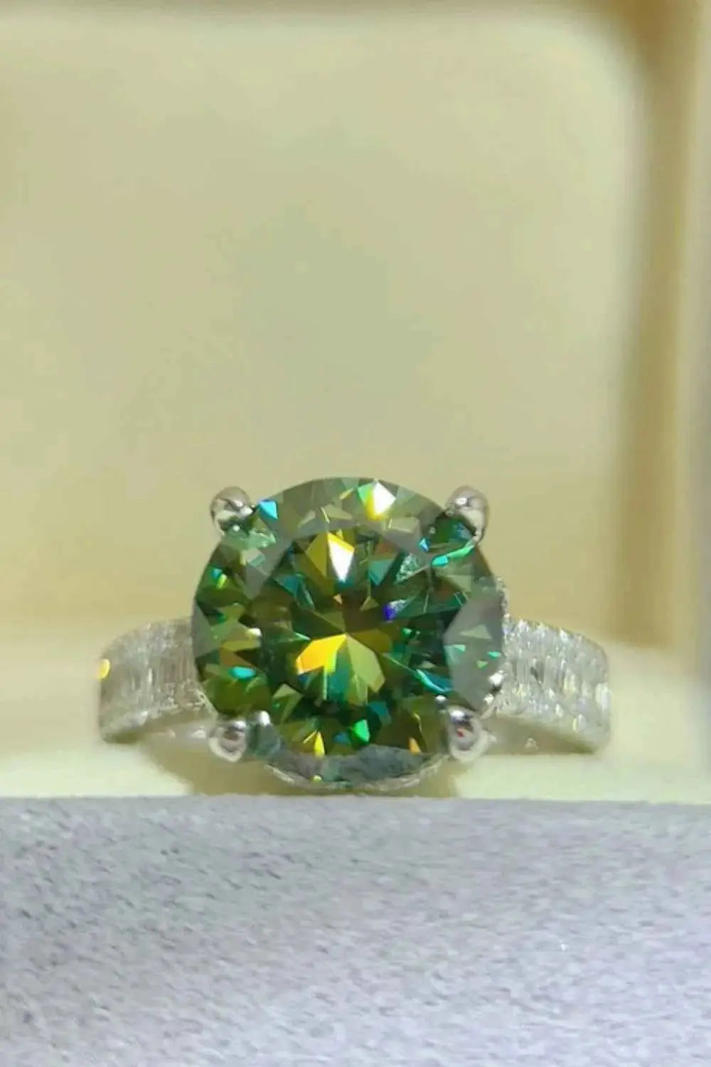 5 Carat Moissanite 925 Sterling Silver Ring