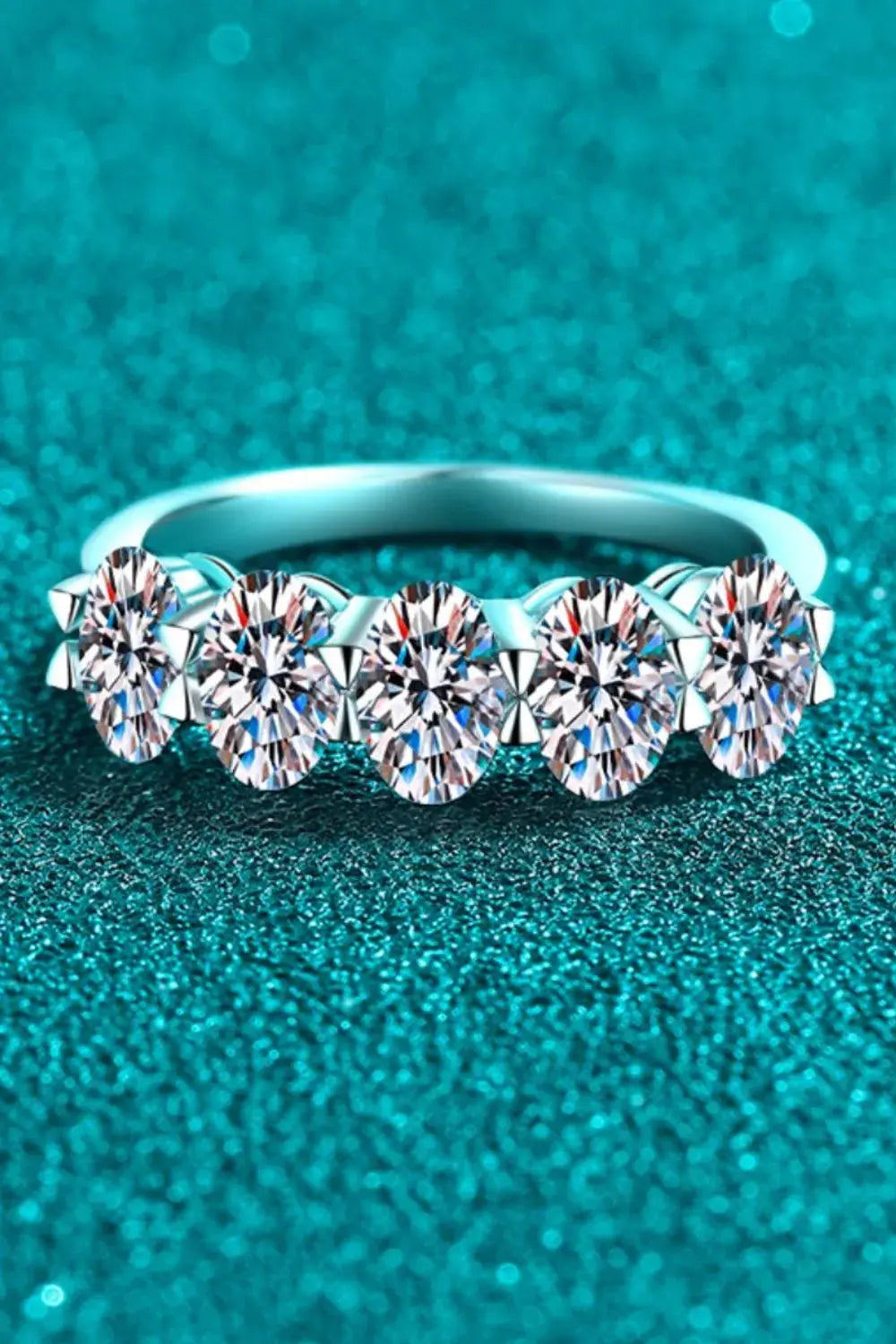 2.5 Carat Moissanite 925 Sterling Silver Ring - SmileBen