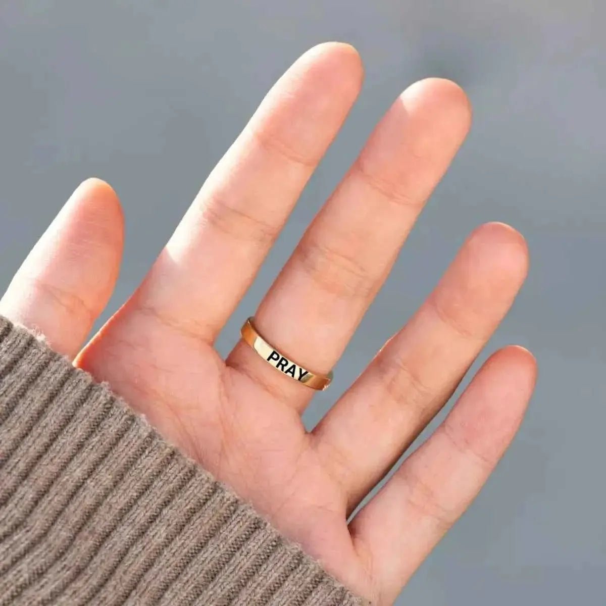 925 Sterling Silver Cross Ring - SmileBen