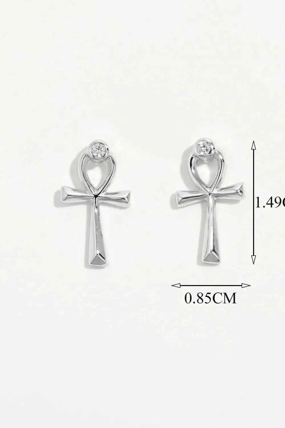 925 Sterling Silver Inland Zircon Earrings - SmileBen