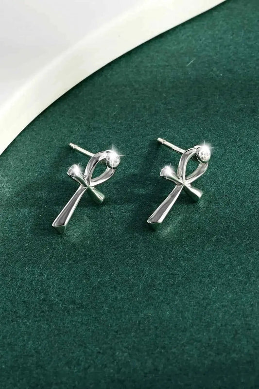 925 Sterling Silver Inland Zircon Earrings - SmileBen