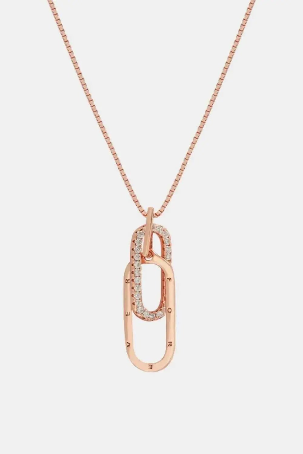 925 Sterling Silver Inland Zircon Necklace - SmileBen