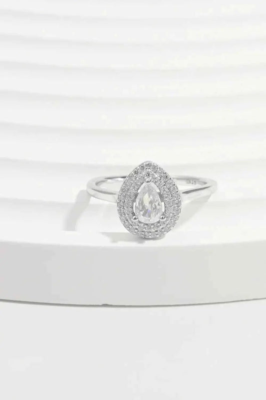 925 Sterling Silver Inland Zircon Ring - SmileBen