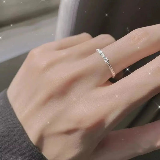 925 Sterling Silver Open Ring - SmileBen