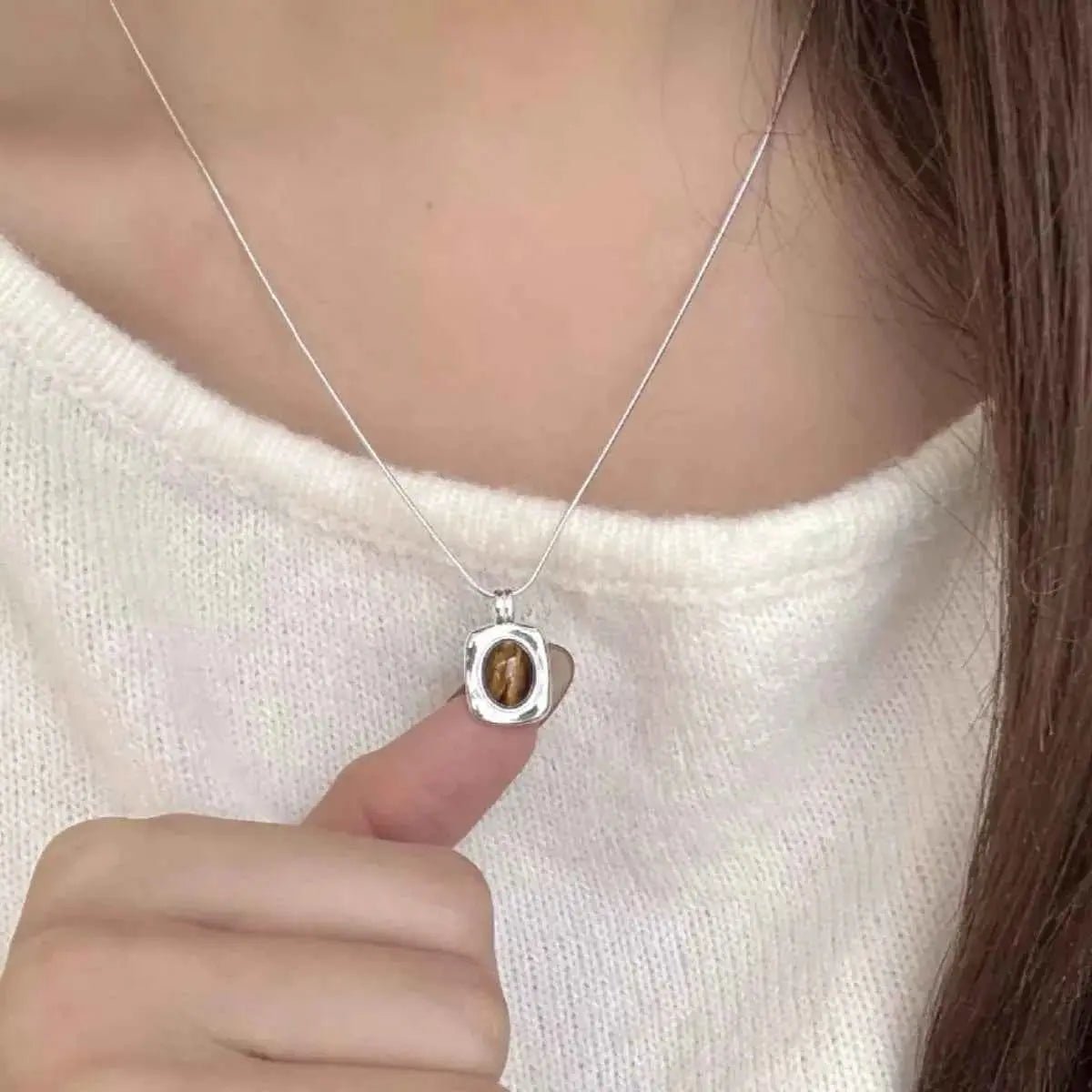 925 Sterling Silver Pendant Necklace - SmileBen