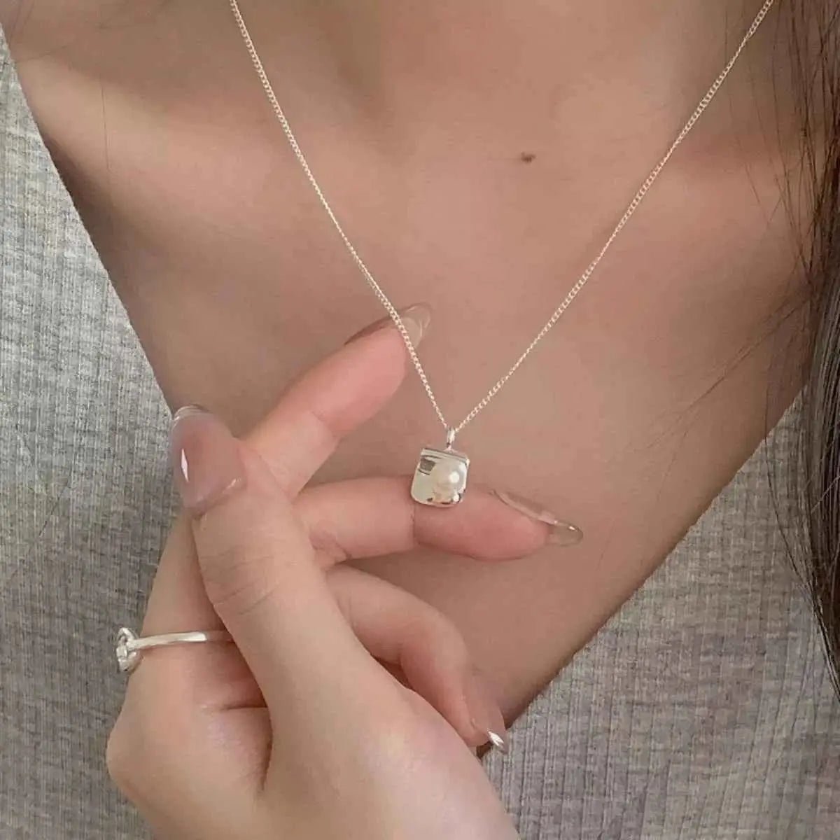 925 Sterling Silver Pendant Necklace - SmileBen