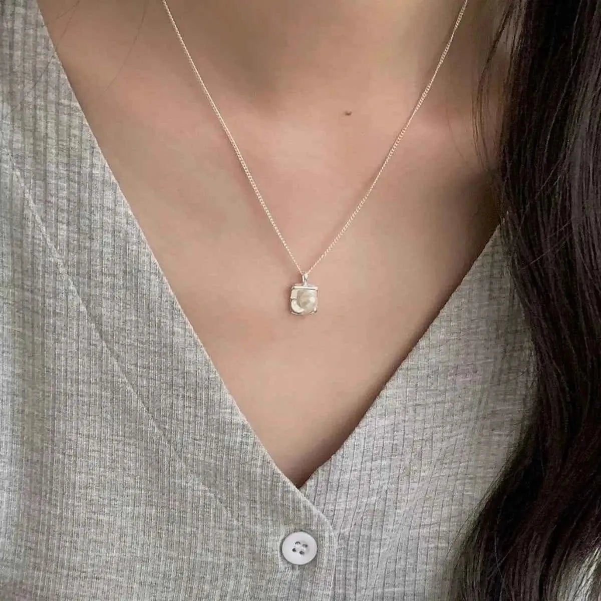 925 Sterling Silver Pendant Necklace - SmileBen